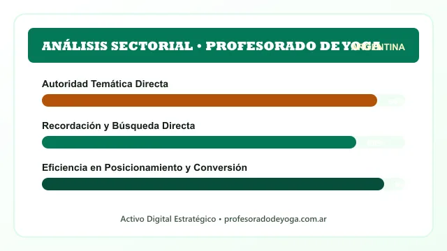Análisis sectorial y posicionamiento estratégico para Profesorado De Yoga
