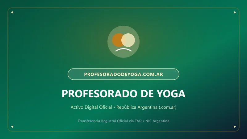 Composición visual de Profesorado De Yoga para el portal profesoradodeyoga.com.ar